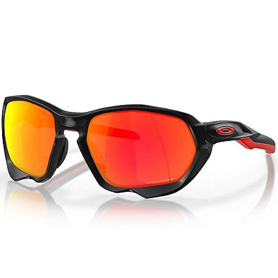 Óculos de Sol Oakley Plazma Matte Black Ink Prizm Ruby