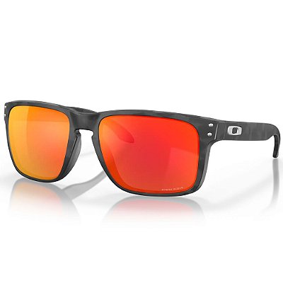 Óculos de Sol Oakley Holbrook XL Matte Black Camo Prizm Ruby