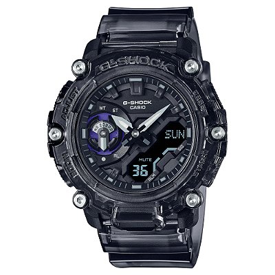 Relógio G-Shock GA-2200SKL-8ADR Masculino Preto