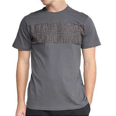 Camiseta Oakley Mythologies Graphic Masculina Cinza Escuro