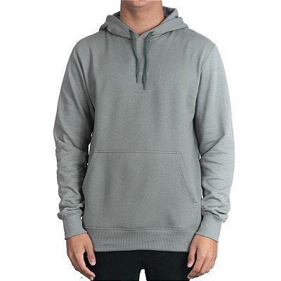 Moletom RVCA Fechado Small RVCA Masculino Verde Escuro