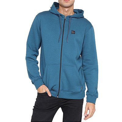 Moletom Oakley Aberto Patch 2.0 F/Z Hoodie Masculino Azul