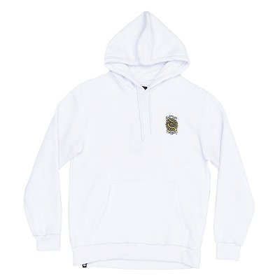 Moletom Element Canguru Covered Masculino Branco