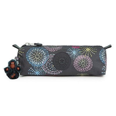 Estojo Kipling Freedom Homemade Stars Preto