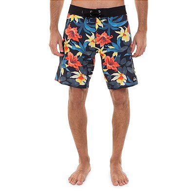 Bermuda Quiksilver Everyday Garden 19 Masculina Preto