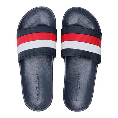 Chinelo Tommy Hilfiger Marco 18D Masculino Azul Marinho