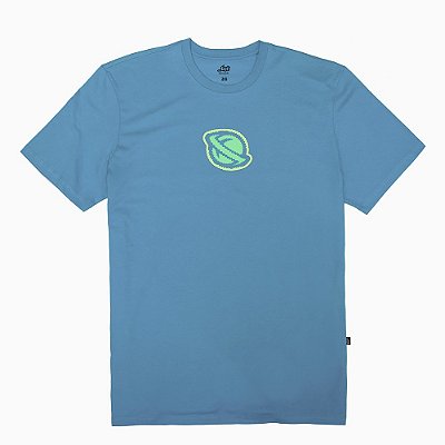 Camiseta Lost Saturn Two Colors Masculina Azul Céu