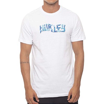 Camiseta Hurley Effect Masculina Branco