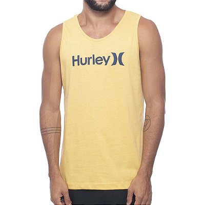 Regata Hurley O&O Solid Masculina Amarelo