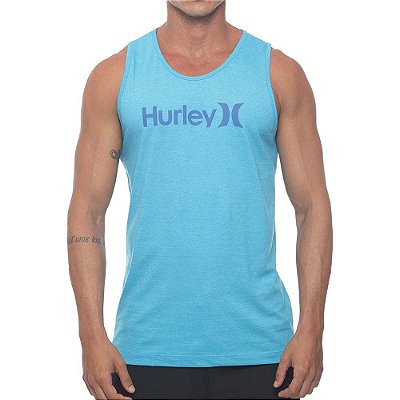 Regata Hurley O&O Solid Masculina Azul Mescla