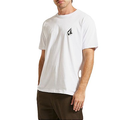 Camiseta Volcom Deadly Stone Masculina Branco