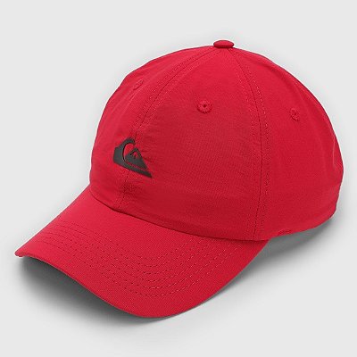 Boné Quiksilver Aba Curva Micro Essentials Vermelho