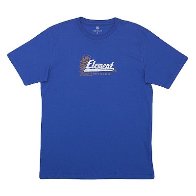 Camiseta Element Great Outdoors Masculina Azul