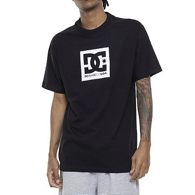 Camiseta DC Shoes DC Square Star Masculina Preto