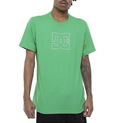 Camiseta DC Shoes Outline Star Masculina Verde