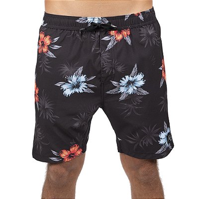 Bermuda Quiksilver Colour Bling 19 Masculina Preto