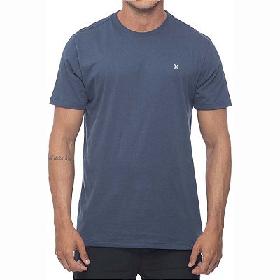 Camiseta Hurley Mini Icon Masculina Azul Marinho