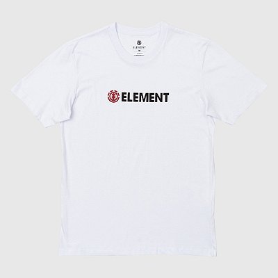 Camiseta Element Blazin Perennial Masculina Branco