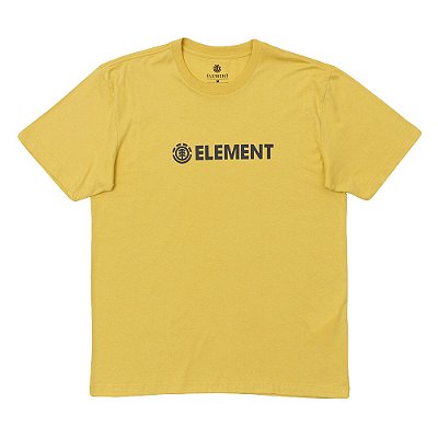Camiseta Element Blazin Color Masculina Amarelo