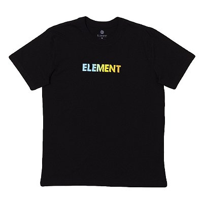 Camiseta Element Summer Crew Masculina Preto