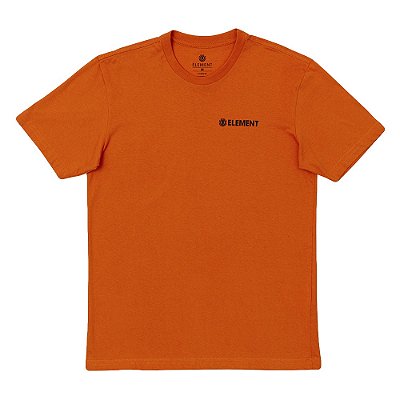 Camiseta Element Blazin Chest Masculina Laranja