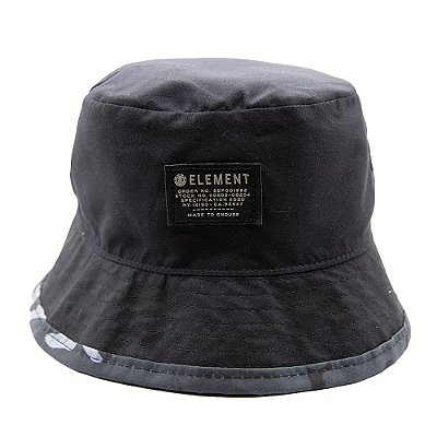 Chapéu Element Black Bucket Preto