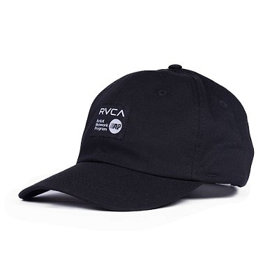 Boné RVCA Aba Curva Anp Daily Preto