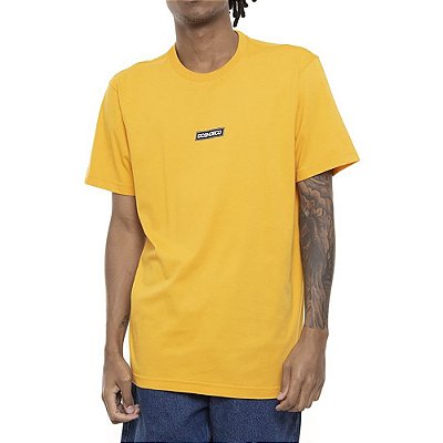 Camiseta DC Shoes Printed Patch Masculina Amarelo