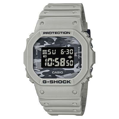 Relógio G-Shock DW-5600CA-8DR Utility Camo Bege