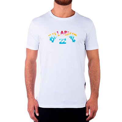 Camiseta Billabong Arch Fill III Masculina Branco