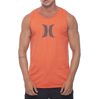 Regata Hurley Silk Icon Masculina Vermelho Mescla