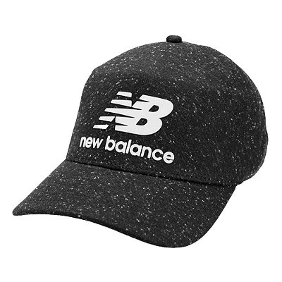 Boné New Balance Aba Curva Dad Hat Preto