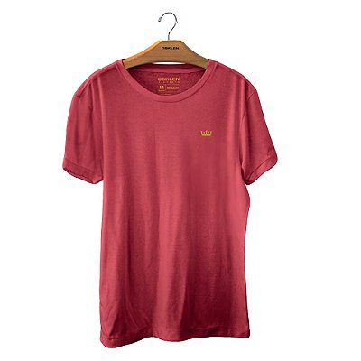 Camiseta Osklen Vintage Coroa Colors Masculina Vermelho