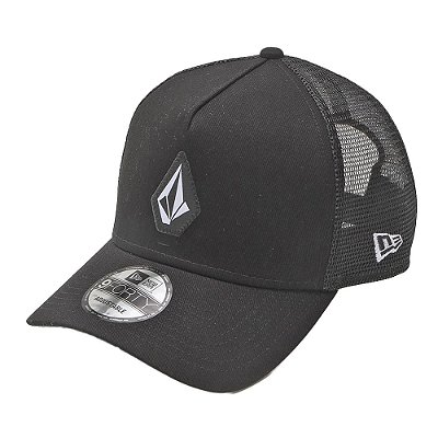 Boné Volcom Aba Curva Stone Trucker SM23 Preto