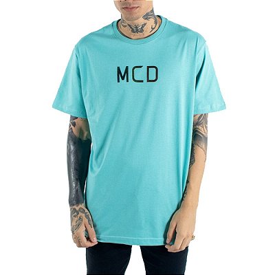 Camiseta MCD Regular Termo SM23 Masculina Azul Turquesa
