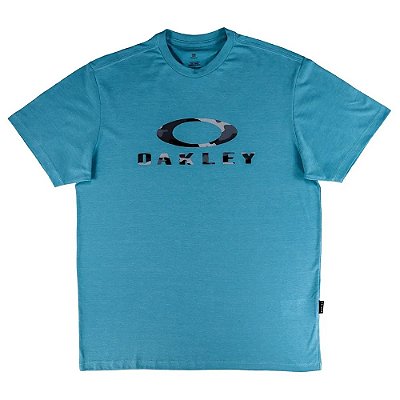 Camiseta Oakley Camo SS SM23 Masculina Simple Blue