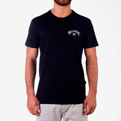 Camiseta Billabong Arch Fill SM23 Masculina Preto
