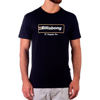 Camiseta Billabong Walled Plus Size SM23 Masculina Preto