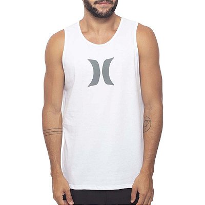 Regata Hurley Icon SM23 Masculina Branco