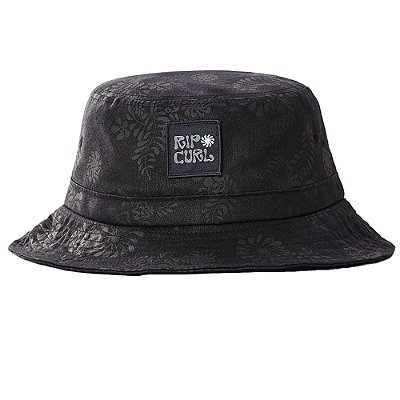 Chapéu Rip Curl SWC Bucket Hat SM23 Whased Black