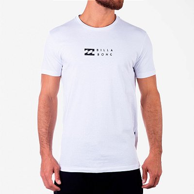 Camiseta Billabong United Plus Size SM23 Masculina Branco