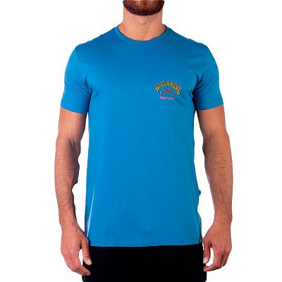 Camiseta Billabong Theme Arch II SM23 Masculina Azul Escuro