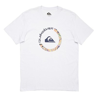 Camiseta Quiksilver Wild Times Round Plus Size SM23 Branco