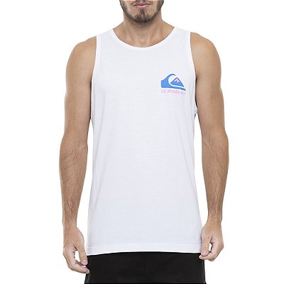 Regata Quiksilver Omni Logo SM23 Masculina Branco