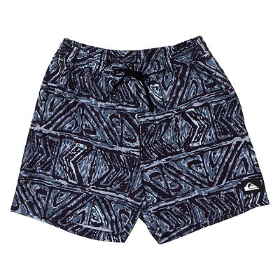 Bermuda Quiksilver Heritage 17" SM23 Masculina Preto