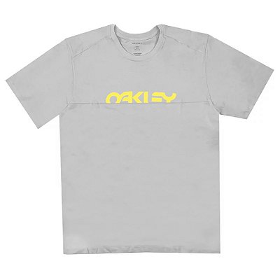 Camiseta Oakley B1B Oversized SM23 Masculina Gray Plaid
