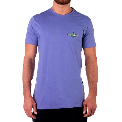 Camiseta Billabong Crayon Wave III SM23 Masculina Lilás