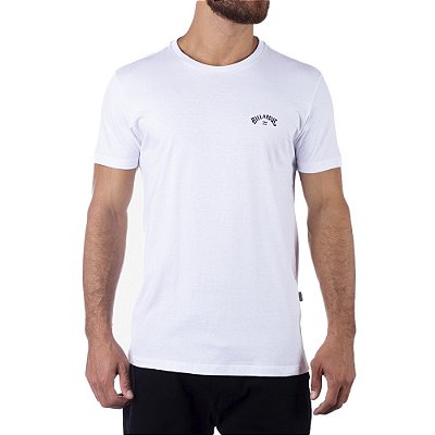 Camiseta Billabong Small Arch SM23 Masculina Branco