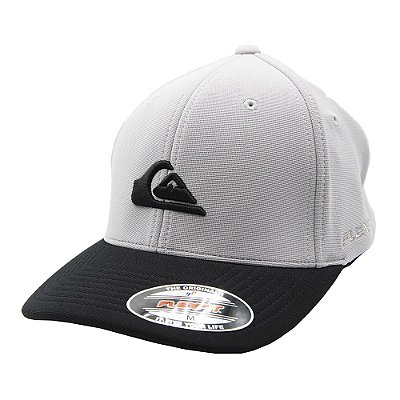 Boné Quiksilver Aba Curva Emb Bi Black 3D SM23 Blue Grey