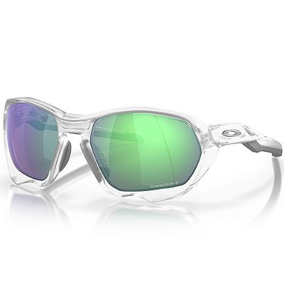 Óculos de Sol Oakley Plazma Matte Clear Prizm Road Jade
